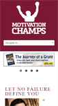 Mobile Screenshot of motivationchamps.com